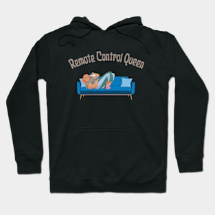 Remote Control Queen, Mothers Day, Funny Gift Hoodie